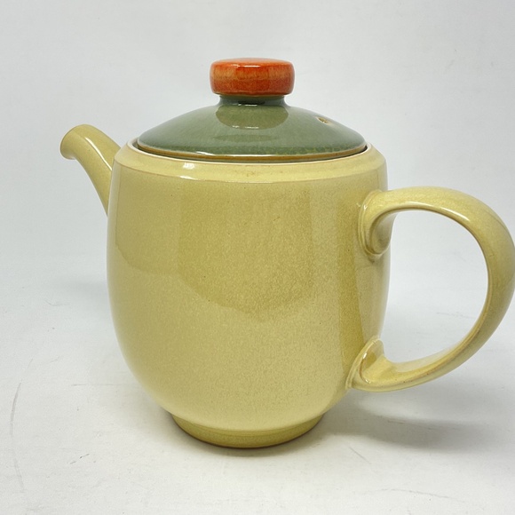 Denby Fire (retired) Stoneware Teapot - Picture 3 of 10